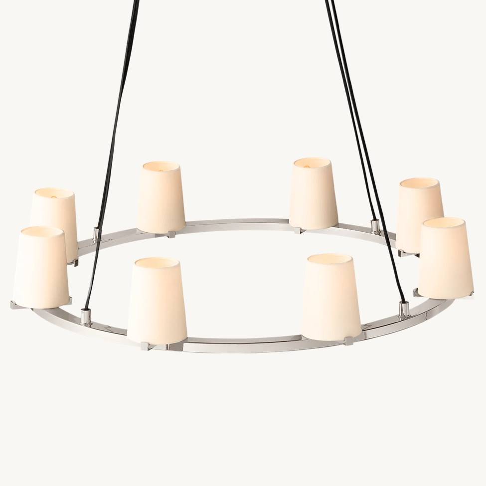 Pauillac Shade Round Chandelier 36"