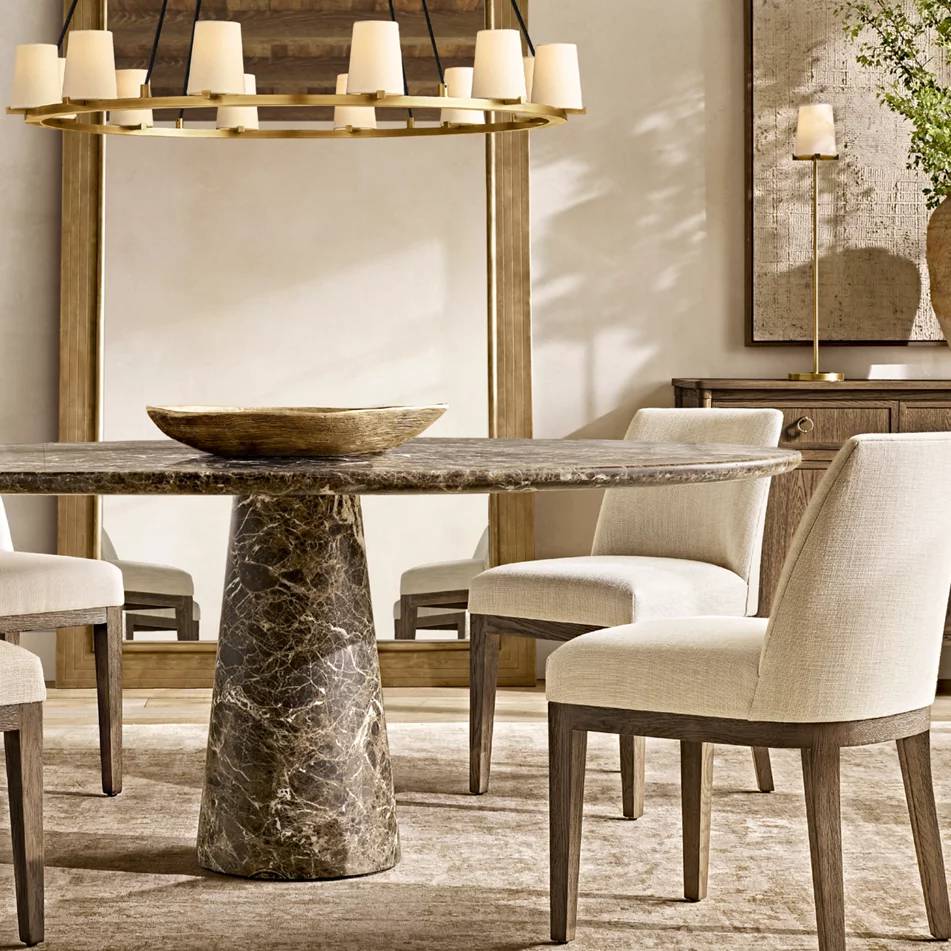 Pauillac Shade Round Chandelier 60"