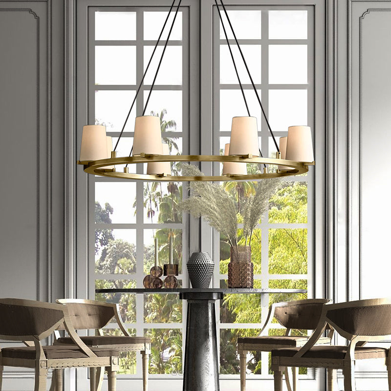 Pauillac Shade Round Chandelier 36"