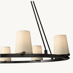 Pauillac Shade Round Chandelier 48"