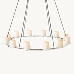 Pauillac Shade Round Chandelier 48"
