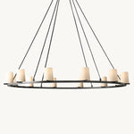 Pauillac Shade Round Chandelier 60"