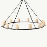 Pauillac Shade Round Chandelier 60"