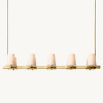 Pauillac Shade Linear Chandelier 49"