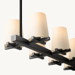 Pauillac Shade Linear Chandelier 49"