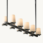 Pauillac Shade Linear Chandelier 49"