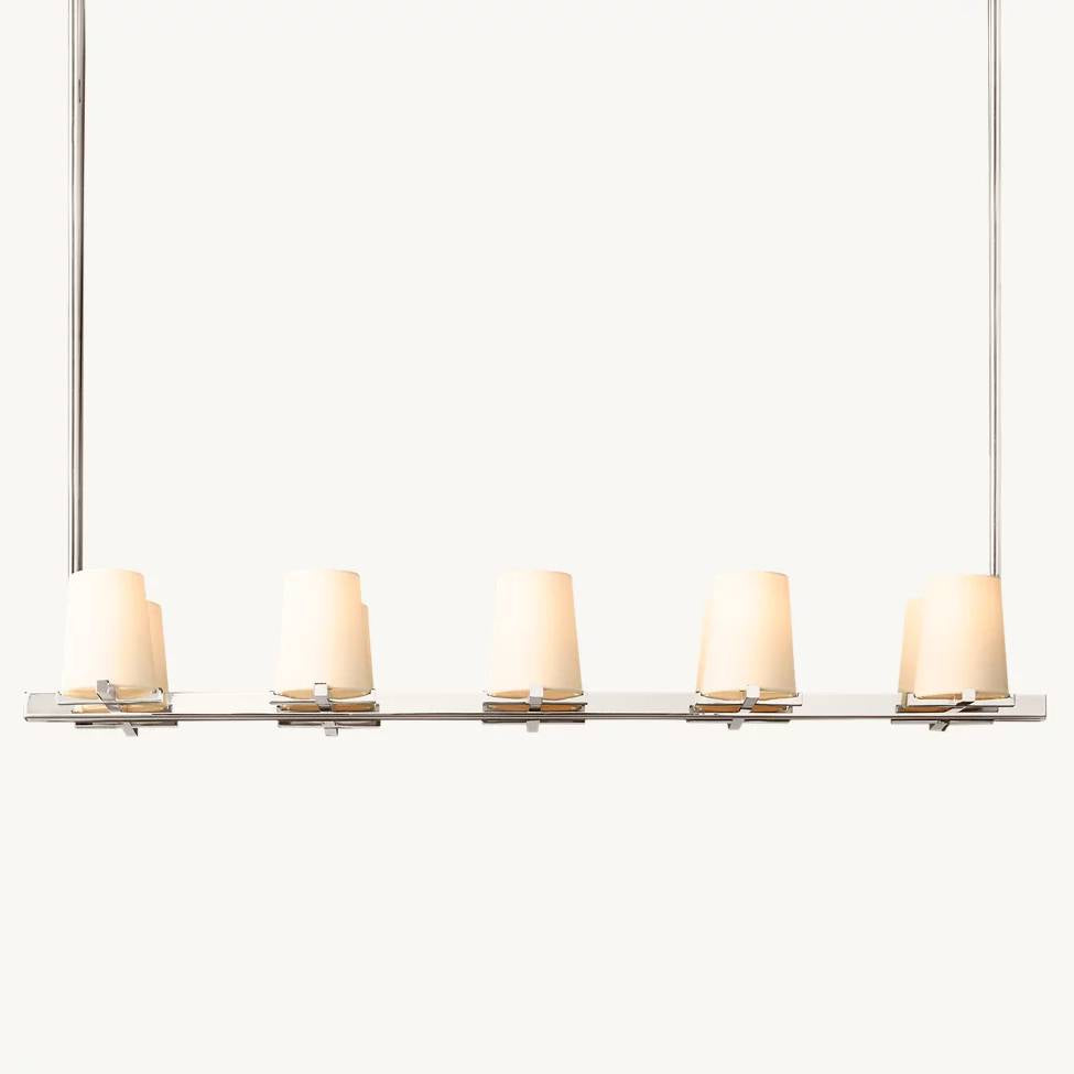 Pauillac Shade Linear Chandelier 49"
