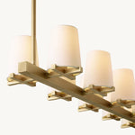 Pauillac Shade Linear Chandelier 60"