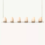 Pauillac Shade Linear Chandelier 60"