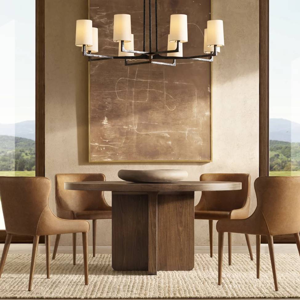 Wright Round Chandelier 36"