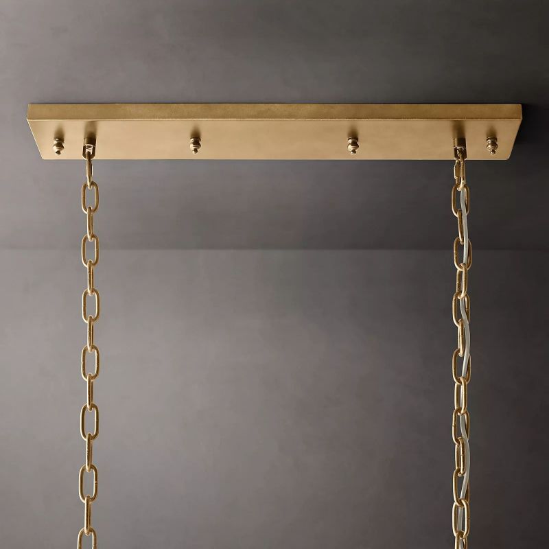 Odeon Rectangular Tiered Chandelier 40"