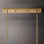 Odeon Rectangular Tiered Chandelier 40"