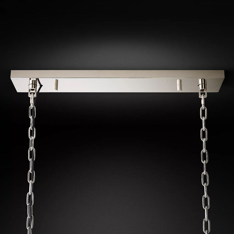 Odeon Rectangular Tiered Chandelier 40"