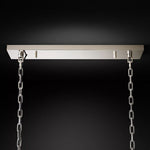 Odeon Rectangular Tiered Chandelier 40"