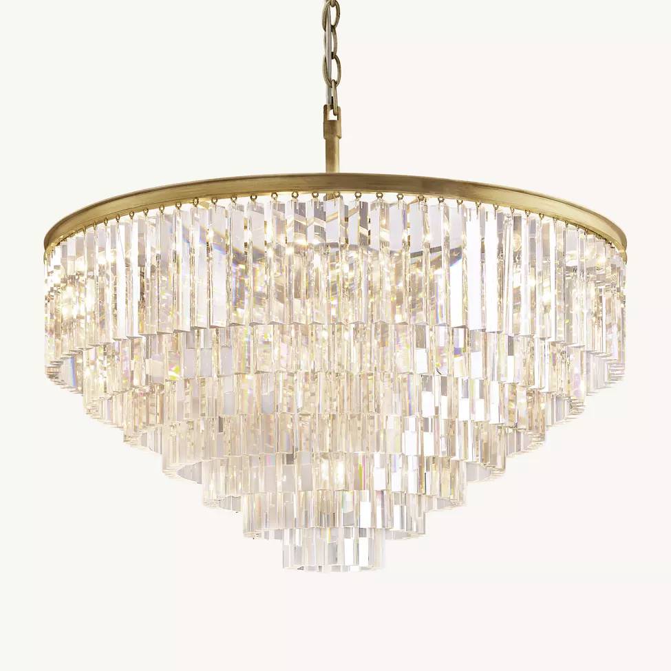 Odeon Round Chandelier 44"