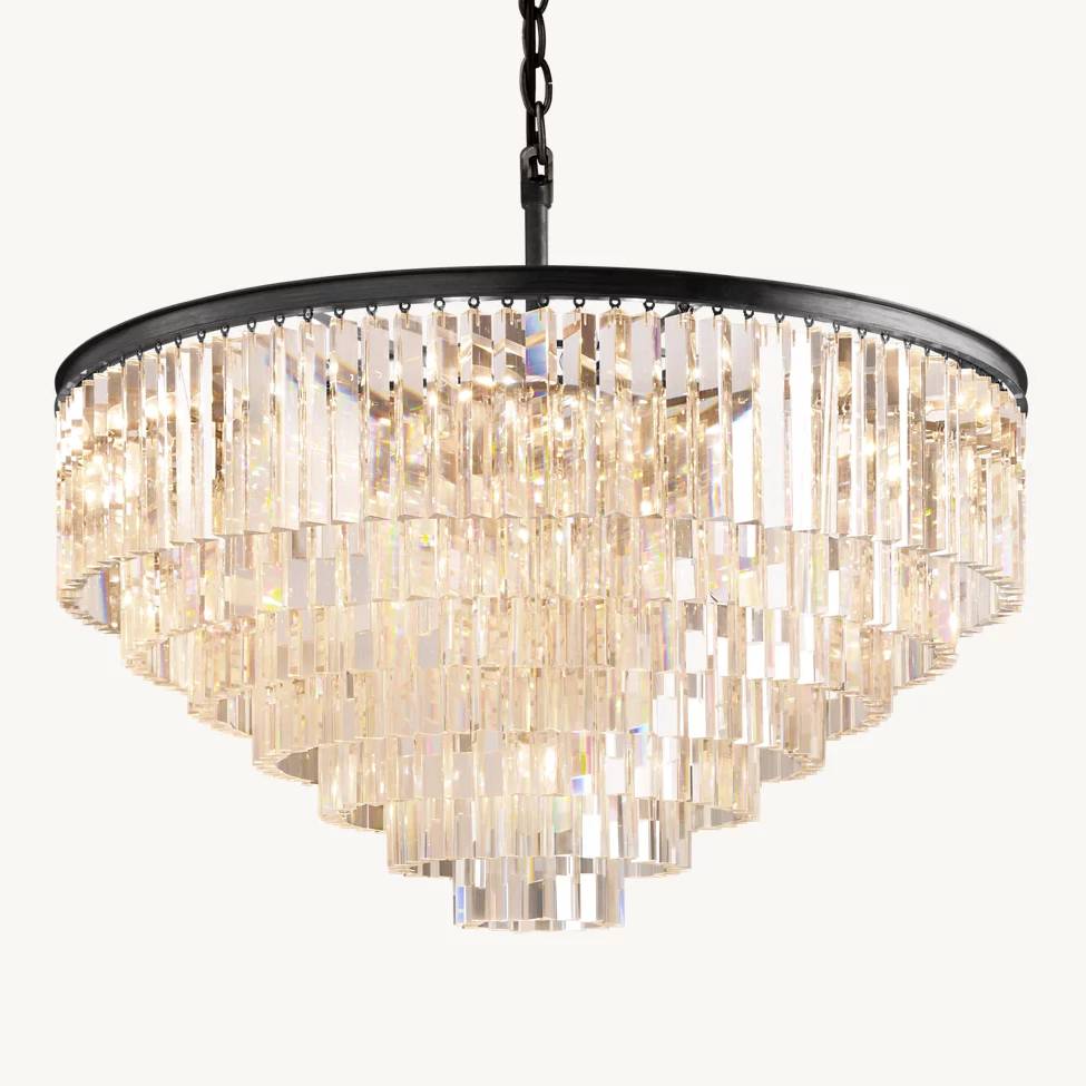 Odeon Round Chandelier 44"