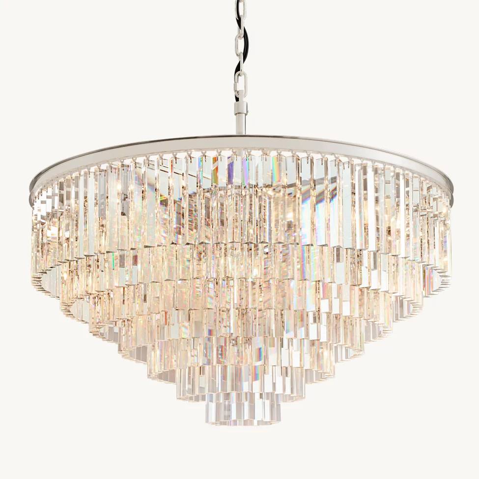 Odeon Round Chandelier 44"