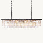 Odeon Rectangular Tiered Chandelier 59"
