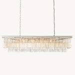 Odeon Rectangular Tiered Chandelier 59"