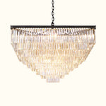 Odeon Tiered Square Chandelier 47"
