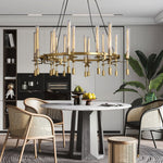 Fonsaire Round Chandelier 46"