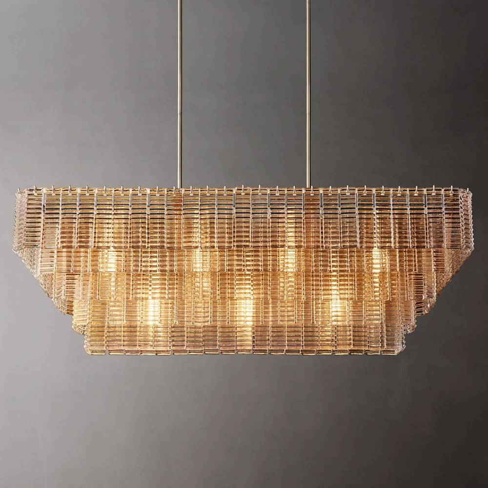 Sirene Rectangle Chandelier 59"