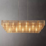 Sirene Rectangle Chandelier 77"
