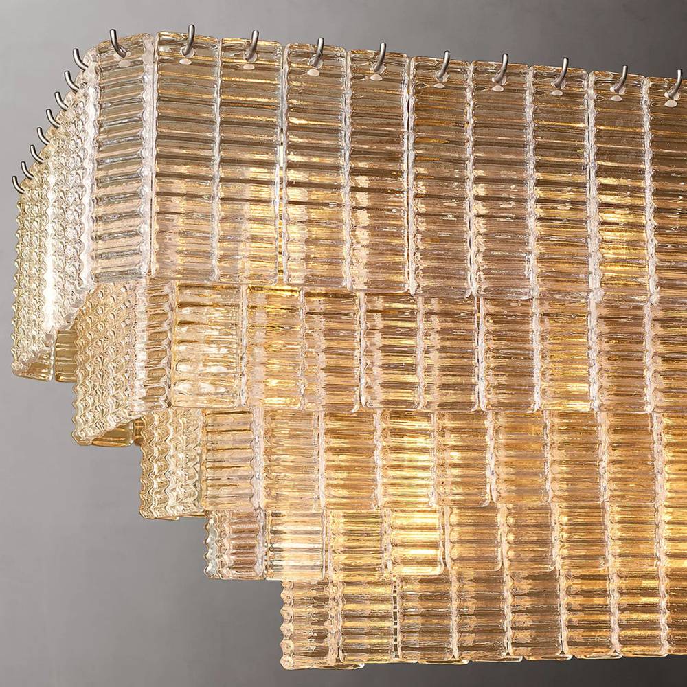 Sirene Rectangle Chandelier 77"