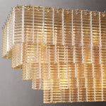 Sirene Rectangle Chandelier 77"