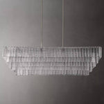 Sirene Rectangle Chandelier 77"