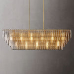 Sirene Rectangle Chandelier 77"
