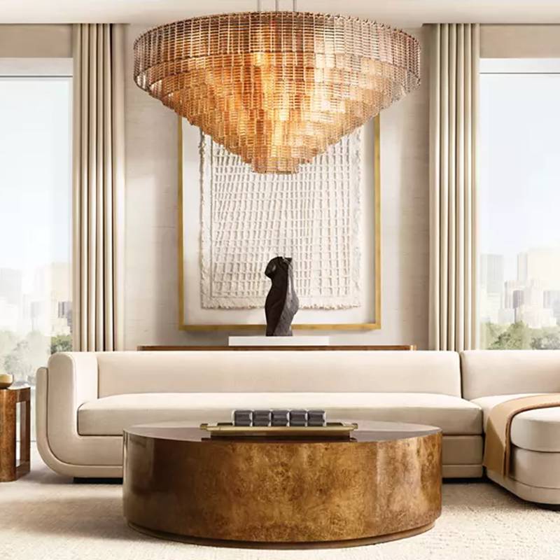 Sirene Round Chandelier 65"