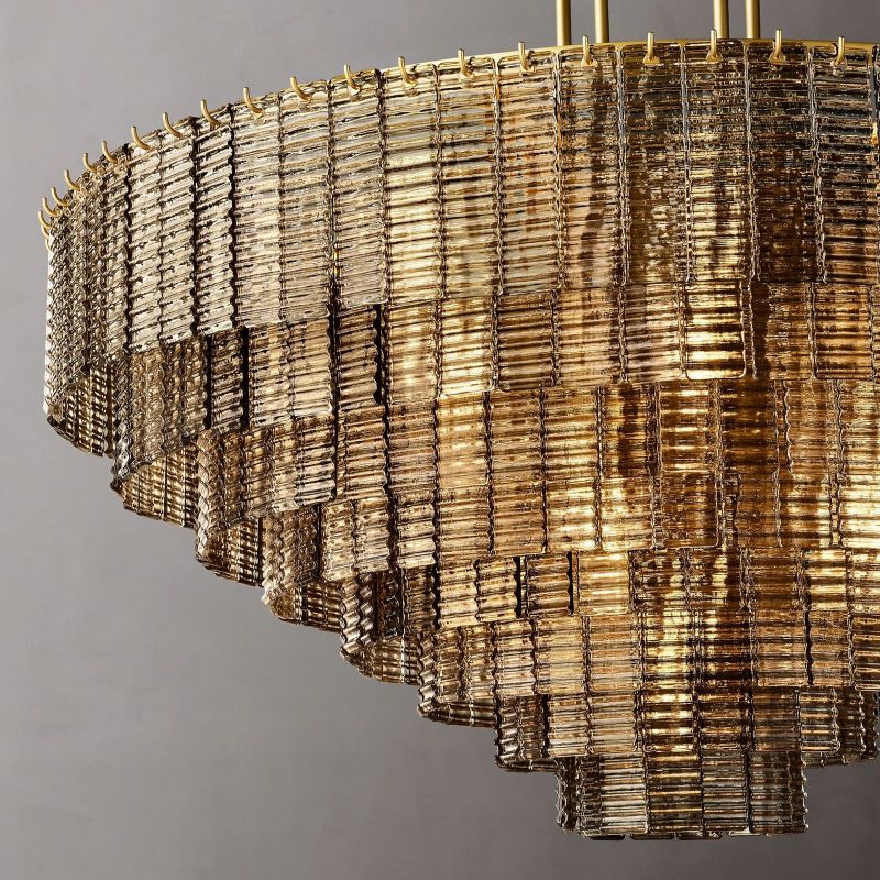 Sirene Round Chandelier 52"