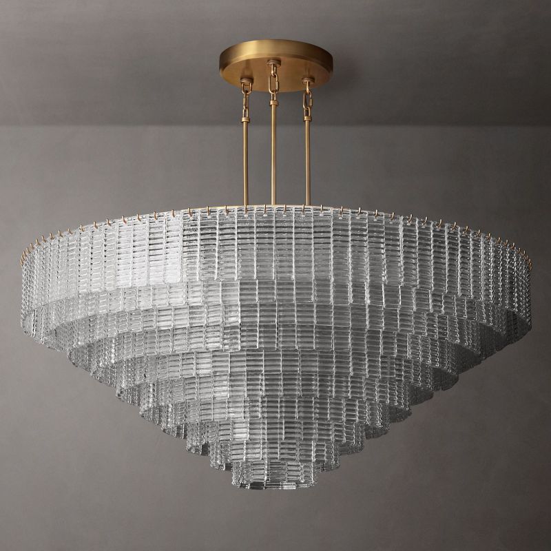 Sirene Round Chandelier 65"