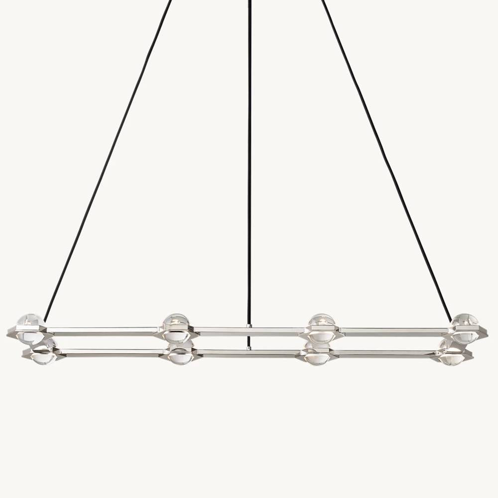 Eclavia Rectangular Chandelier 54"