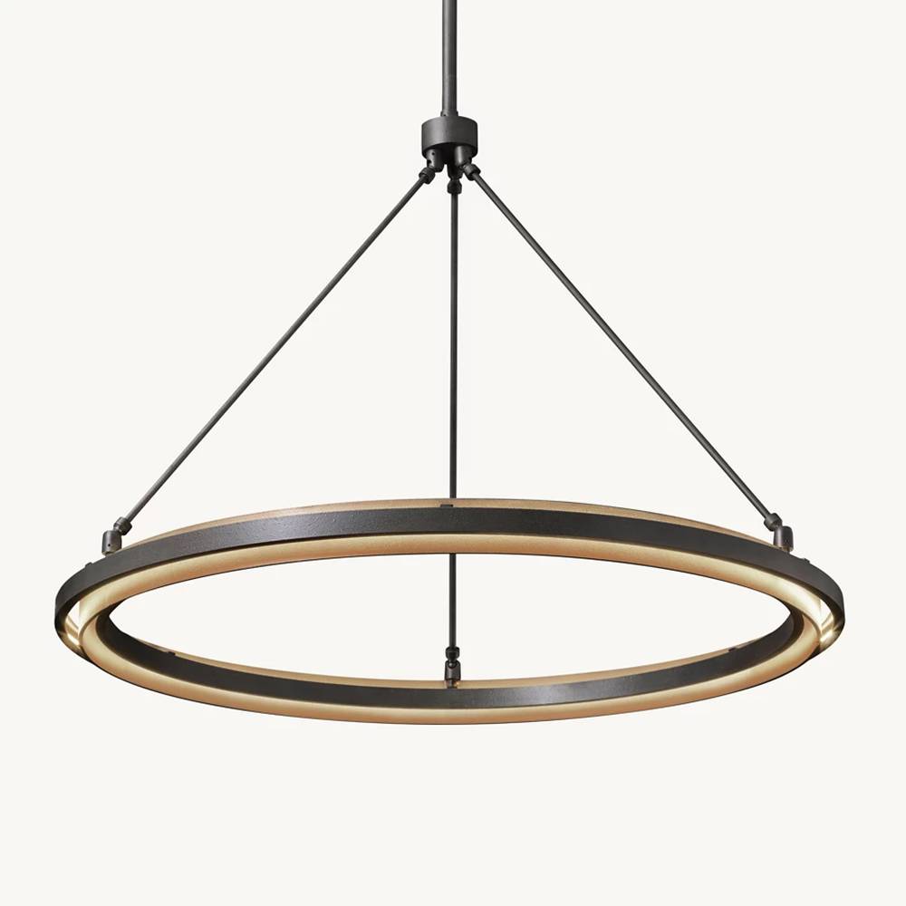 Peralta Forged Round Chandelier
