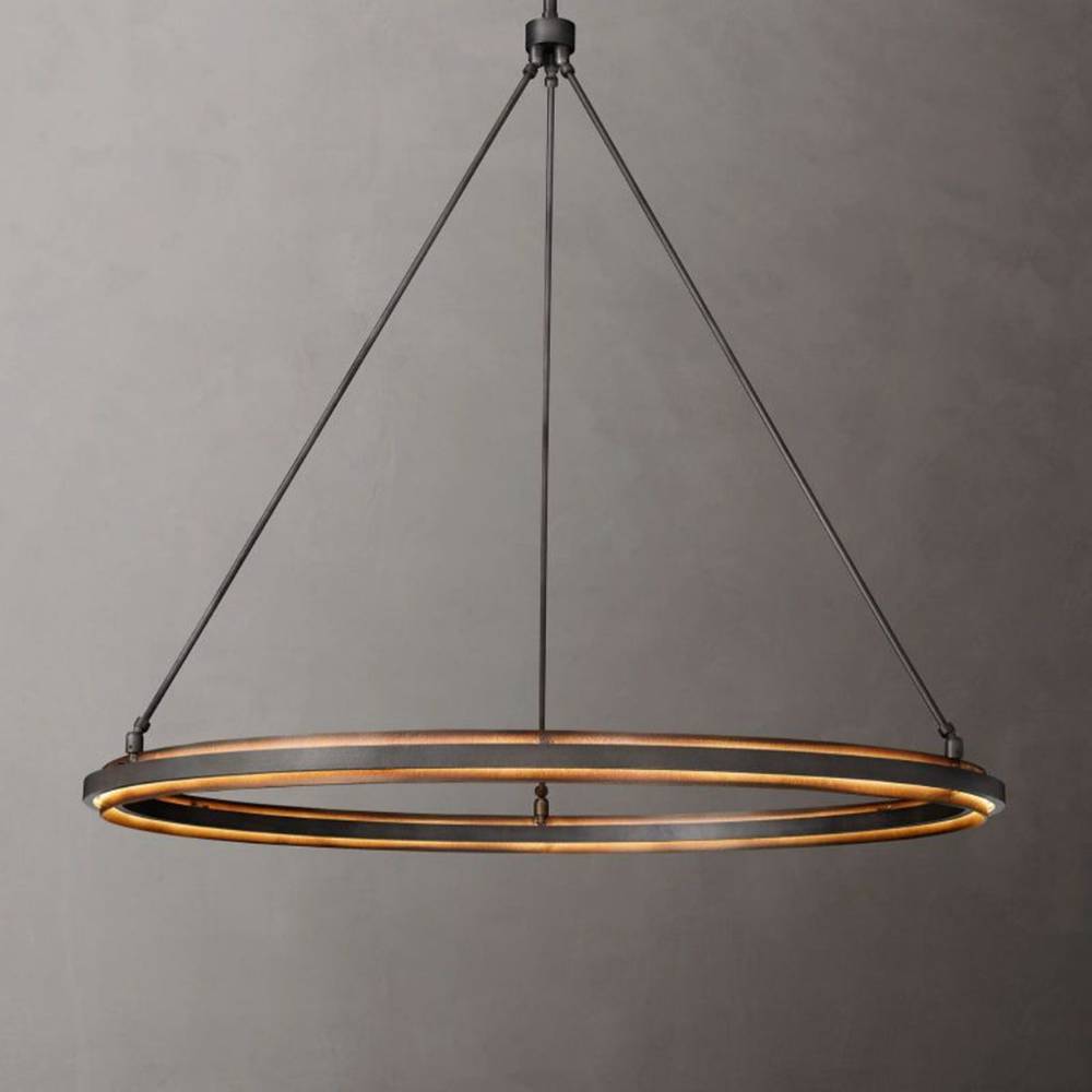 Peralta Forged Round Chandelier