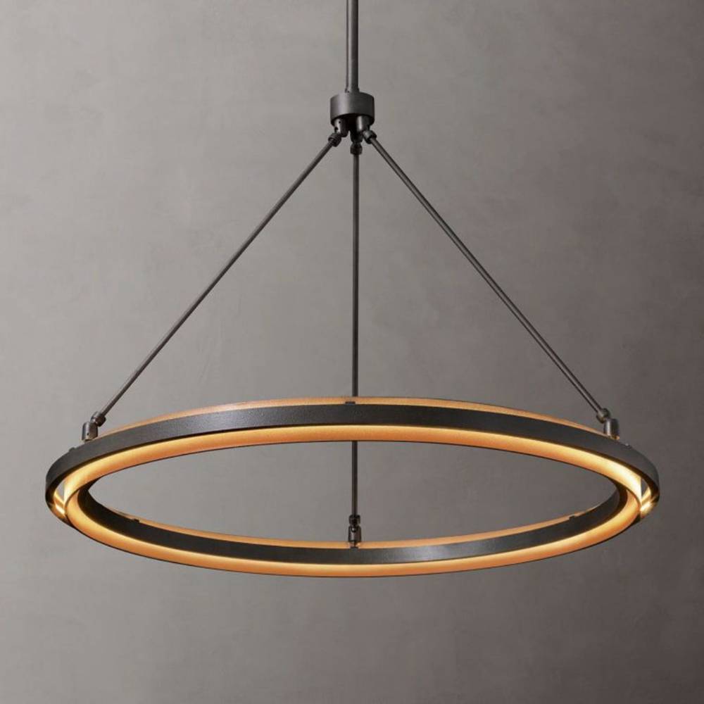 Peralta Forged Round Chandelier