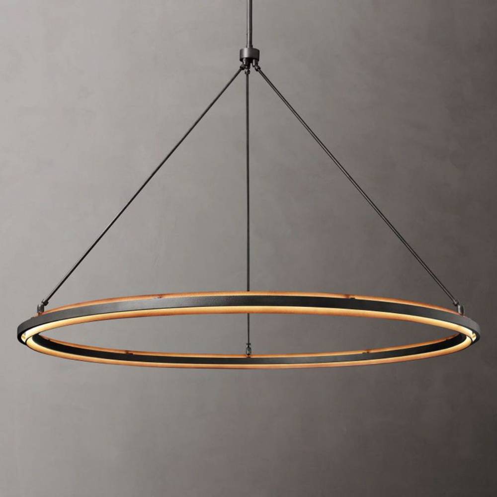 Peralta Forged Round Chandelier