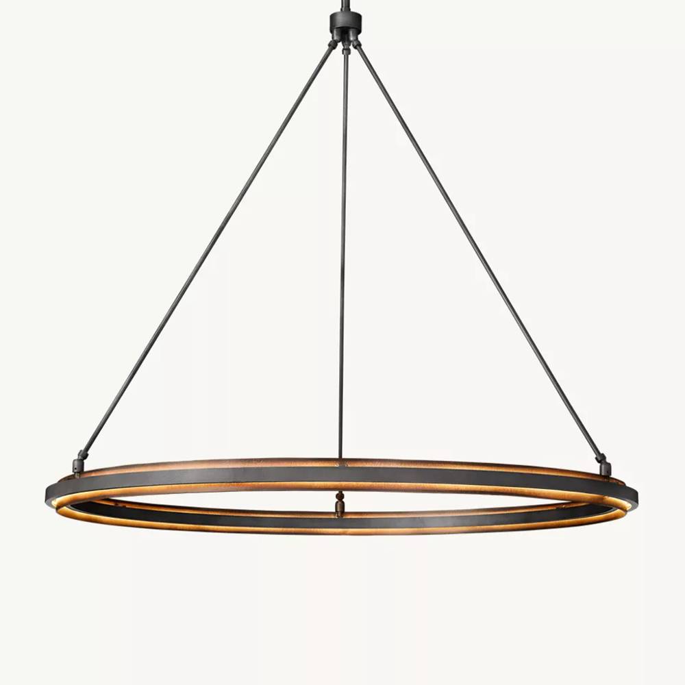 Peralta Forged Round Chandelier