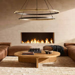 Peralta Two-Tier Round Chandelier 60"