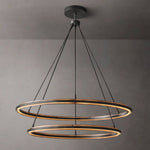 Peralta Two-Tier Round Chandelier 60"