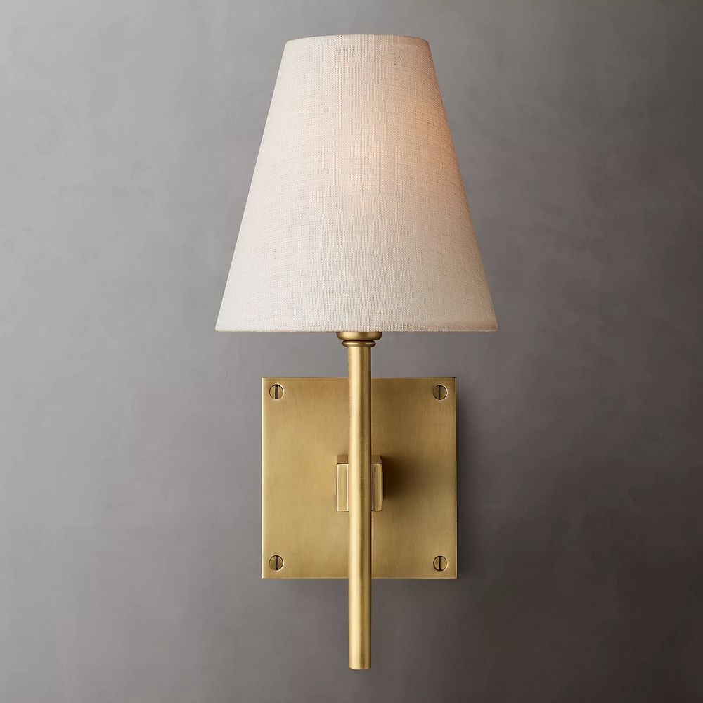 Fultier Linen Wall Sconce