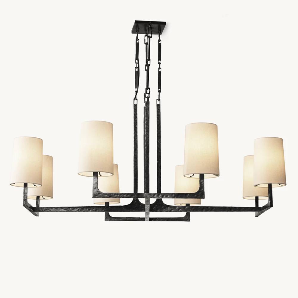 Wright Square Chandelier 48"