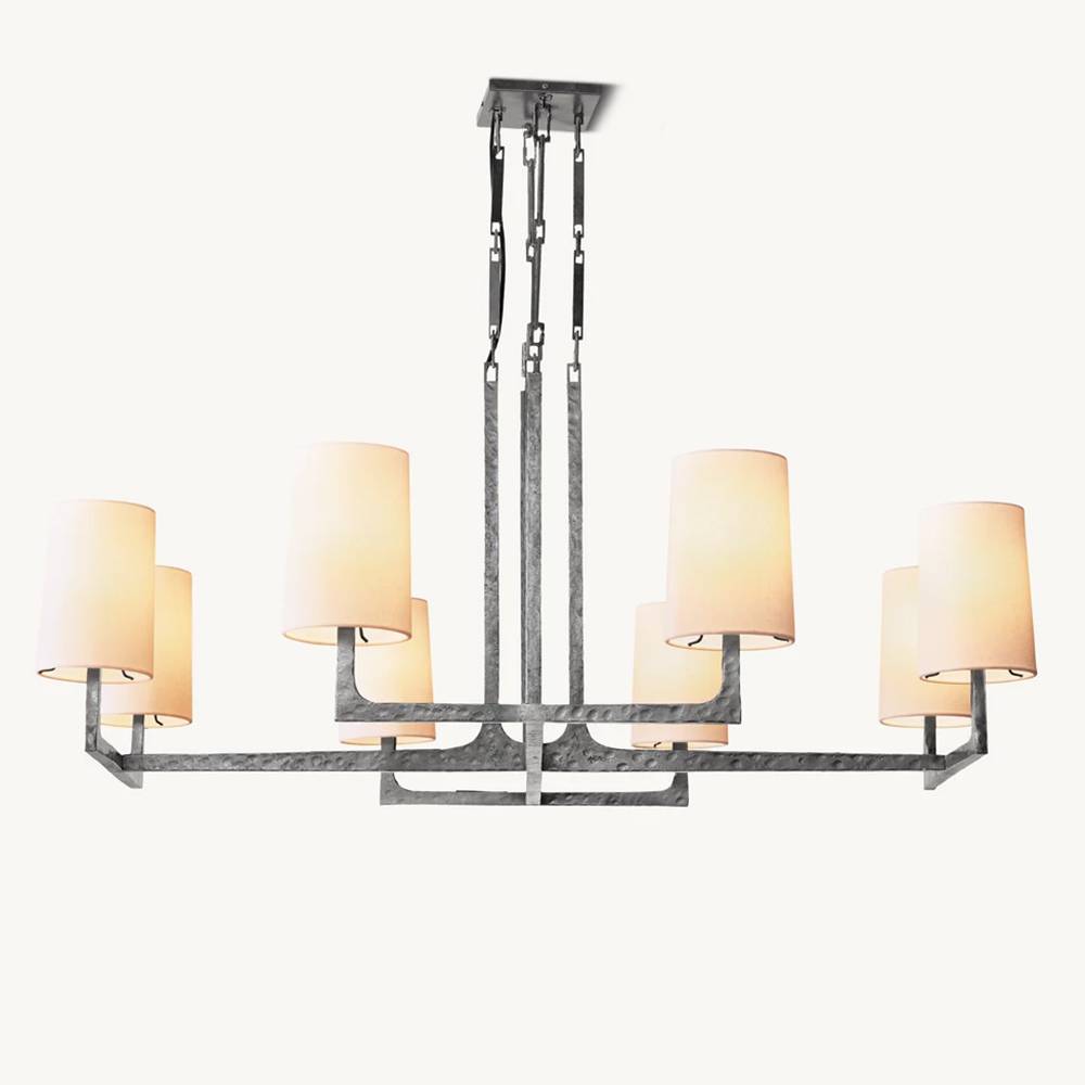 Wright Square Chandelier 48"