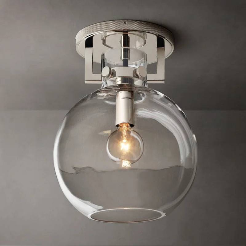 Machery Globe Flush Mount