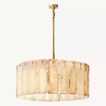 Calvette Onyx Round Chandelier 36"