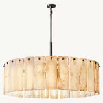 Calvette Onyx Round Chandelier 48"