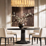 Calvette Onyx Round Chandelier 36"