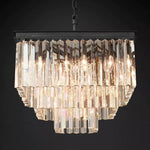 Odeon Tiered Square Chandelier 22"